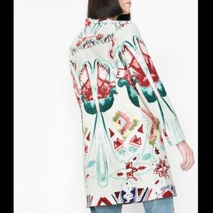 Desigual Floral Coat